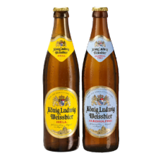 König Ludwig weissbier of Alkolfrei weissbier